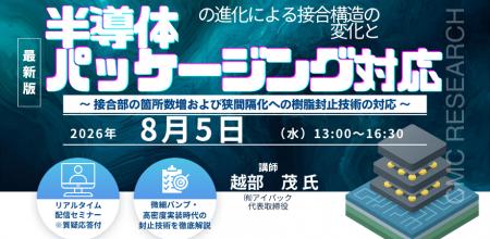 【ライブ配信/ZOOM】「半導体の進化による接合構造の