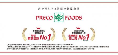 飲食店向け総合食品卸の株式会社プレコフーズ、『首都 飲食店向け総合食品卸の株式会社プレコフーズ、『首都