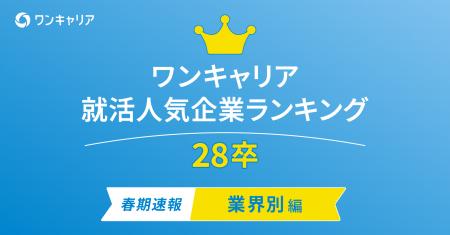 2028年3月卒業予定の就活生を対象にした「ワンキャリ