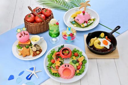 星のカービィの『Kirby Cafe (カービィカフェ)』にて