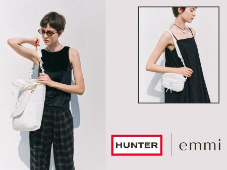 【emmi】英国発のライフスタイルブランド・HUNTERとの