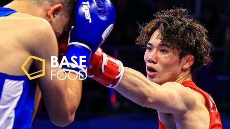 ボクシング男子フェザー級（57kg級） 原田周大選手と