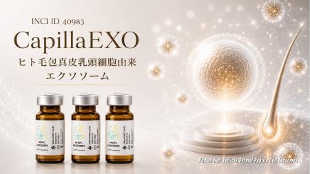 友夢生医、ヒト毛乳頭細胞エクソソームの日本化粧品成 友夢生医、ヒト毛乳頭細胞エクソソームの日本化粧品成