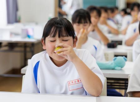 セントマティック「香りの授業」、若狭町立三方小学校