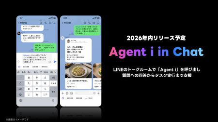 【LINE】LINEのトークルームでAIエージェント「Agent 