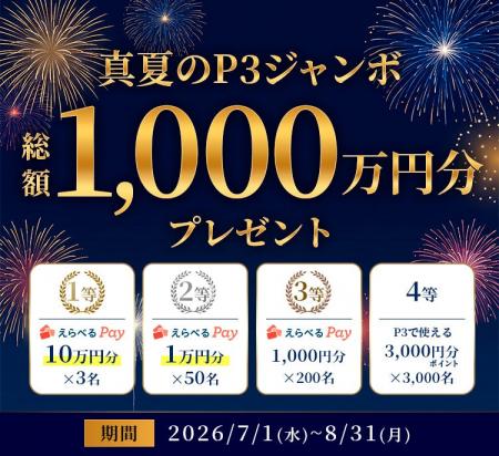ヒカルプロデュースのNMNサプリメント「P3」より、景