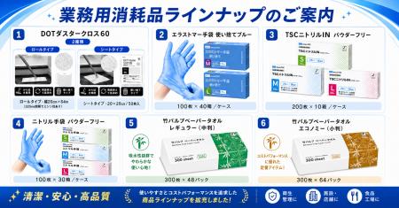 【ラインナップ拡充のお知らせ】清掃・衛生現場向け 【ラインナップ拡充のお知らせ】清掃・衛生現場向け