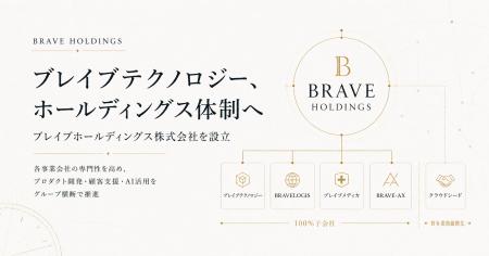 ブレイブテクノロジー、グループ経営体制強化に向けホ