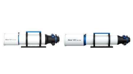 口径111mm・131mm、フラットナー内蔵4枚構成EDアポク