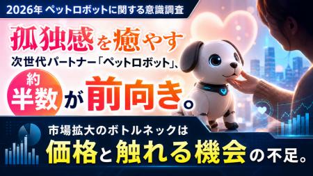 【2026年 ペットロボットに関する意識調査】 ペットロ