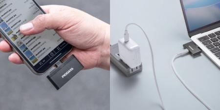 充電しながらサクッと保存！簡単に写真・動画を保存で