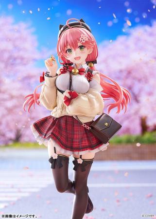 『ホロライブ』より、「さくらみこ」が私服姿のスタチ