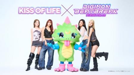 KISS OF LIFE、TVアニメ「DIGIMON BEATBREAK」のエン