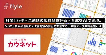 カウネットがお客様価値向上のためFlyleを活用し、月