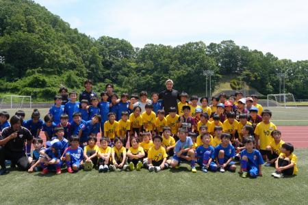 塩分補給サプリ「RED-Q」を昌子源選手サッカー教室で 塩分補給サプリ「RED-Q」を昌子源選手サッカー教室で