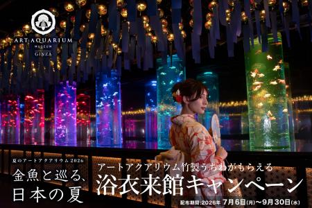 7月6日(月)より浴衣来館キャンペーンを今年も実施！ 
