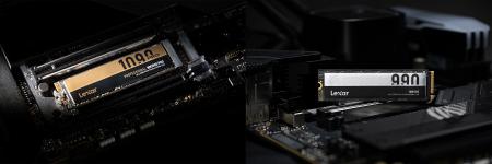 Lexar、最大14,000MB/sのPCIe 5.0対応M.2 NVMe SSD「N