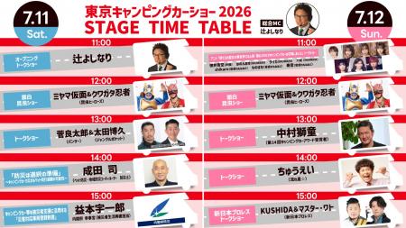 いよいよ今週末開催!「東京キャンピングカーショー20 いよいよ今週末開催!「東京キャンピングカーショー20