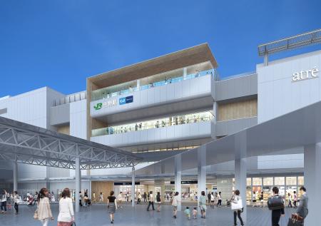 中野駅の新たな玄関口「アトレ中野」が2026年12月9日(