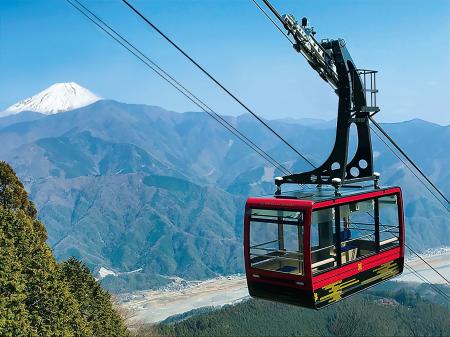 身延山ロープウェイ パノラマビューゴンドラ導入5周年