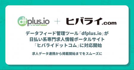 データフィード管理ツール「dfplus io」が日払い系専 データフィード管理ツール「dfplus io」が日払い系専