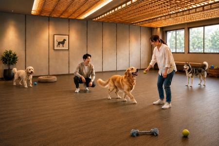 「ゆとりろ洞爺湖」が大型犬の宿泊受け入れ開始　愛犬