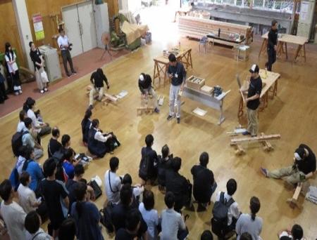山形県立職業能力開発施設で夏のオープンキャンパスを
