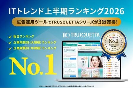 TRUSQUETTA(トラスクエタ)が「ITトレンド上半期ラン TRUSQUETTA(トラスクエタ)が「ITトレンド上半期ラン