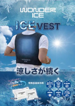 新しい暑熱対策「着る特殊低温保冷剤」プロジェクトが 新しい暑熱対策「着る特殊低温保冷剤」プロジェクトが