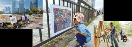豊洲の街が、アートに染まる9日間!描く・出会う・つ 豊洲の街が、アートに染まる9日間!描く・出会う・つ