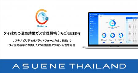 アスエネのタイ法人 ASUENE(THAILAND)、タイ政府の アスエネのタイ法人 ASUENE(THAILAND)、タイ政府の