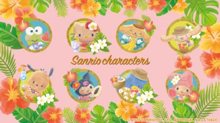 「サンリオキャラクターズ」がこんがり日焼けで“ギャ 「サンリオキャラクターズ」がこんがり日焼けで“ギャ