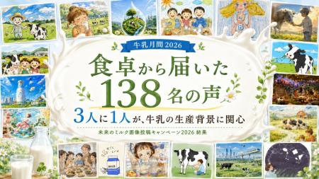 【牛乳月間2026】食卓から届いた138名の作品と声 ― 参 【牛乳月間2026】食卓から届いた138名の作品と声 ― 参
