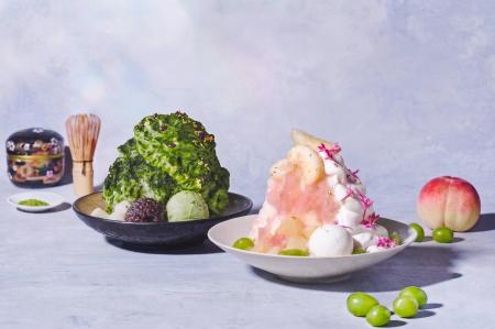 夏を味わう、二つの贅沢。白桃と特選狭山抹茶のプレミ 夏を味わう、二つの贅沢。白桃と特選狭山抹茶のプレミ