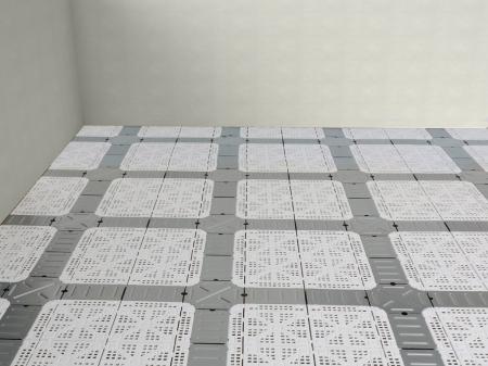 配線の自由度が高く環境に優しいOAフロア「溝配線式セ 配線の自由度が高く環境に優しいOAフロア「溝配線式セ