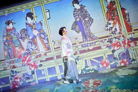 世界累計50万人が没入した浮世絵デジタルアートが東北