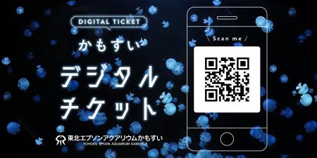 世界最大級のクラゲ展示 “かもすい” 入館デジタルチケ 世界最大級のクラゲ展示 “かもすい” 入館デジタルチケ