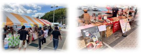 山陽自動車道 宮島SA(上り)での”呉市”物産展開催に 山陽自動車道 宮島SA(上り)での”呉市”物産展開催に