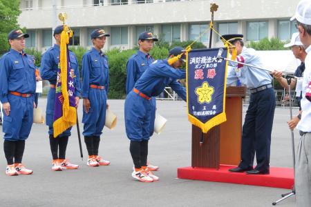 【狭山市消防団が快挙！】第35回埼玉県消防操法大会「