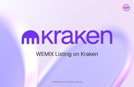 WEMIX、米大手暗号資産取引所「Kraken」に新規上場、 WEMIX、米大手暗号資産取引所「Kraken」に新規上場、