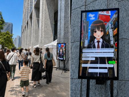 AIキャラクターによる「まちの声」共創の実証実験を実 AIキャラクターによる「まちの声」共創の実証実験を実