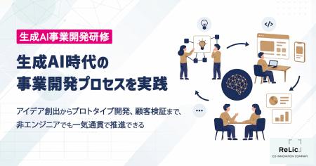 事業共創カンパニーRelic、生成AIを活用した最先端の 事業共創カンパニーRelic、生成AIを活用した最先端の