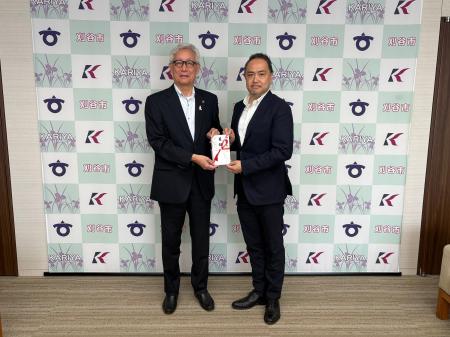 FC刈谷　令和9年度小学校入学児童へランドセルを贈呈