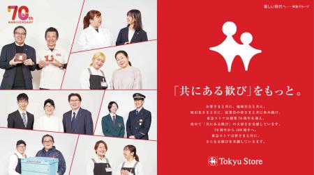 70年の歴史を振り返る「東急ストアヒストリー」「共 70年の歴史を振り返る「東急ストアヒストリー」「共