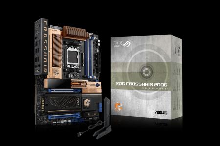 ROGの初代マザーボード「ROG Corsshair」をオマージュ ROGの初代マザーボード「ROG Corsshair」をオマージュ