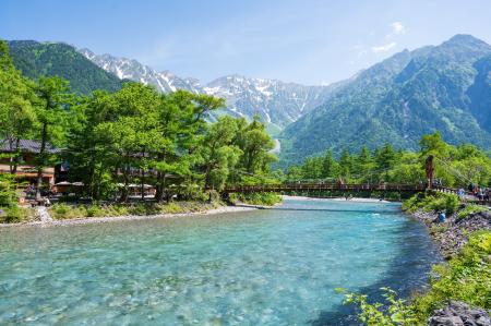 真夏の銀座で「上高地の涼」を体感 真夏の銀座で「上高地の涼」を体感