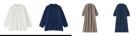 無印良品　「綿ピンタック」シリーズを新発売