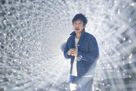 チームラボボーダレス、「Light Sculpture - Flow」の チームラボボーダレス、「Light Sculpture - Flow」の
