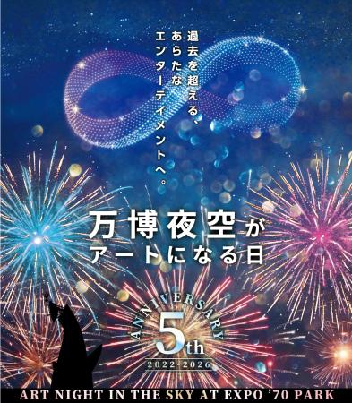 「第5回 万博夜空がアートになる日 2026」11月21日（