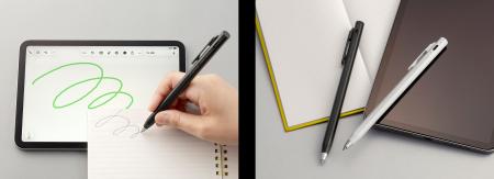 紙とiPadでシームレスに書ける。タッチペン(スタイラ 紙とiPadでシームレスに書ける。タッチペン(スタイラ